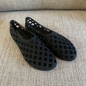 New! Jeffrey Campbell Jellz Jelly Ballet Flats sz 10